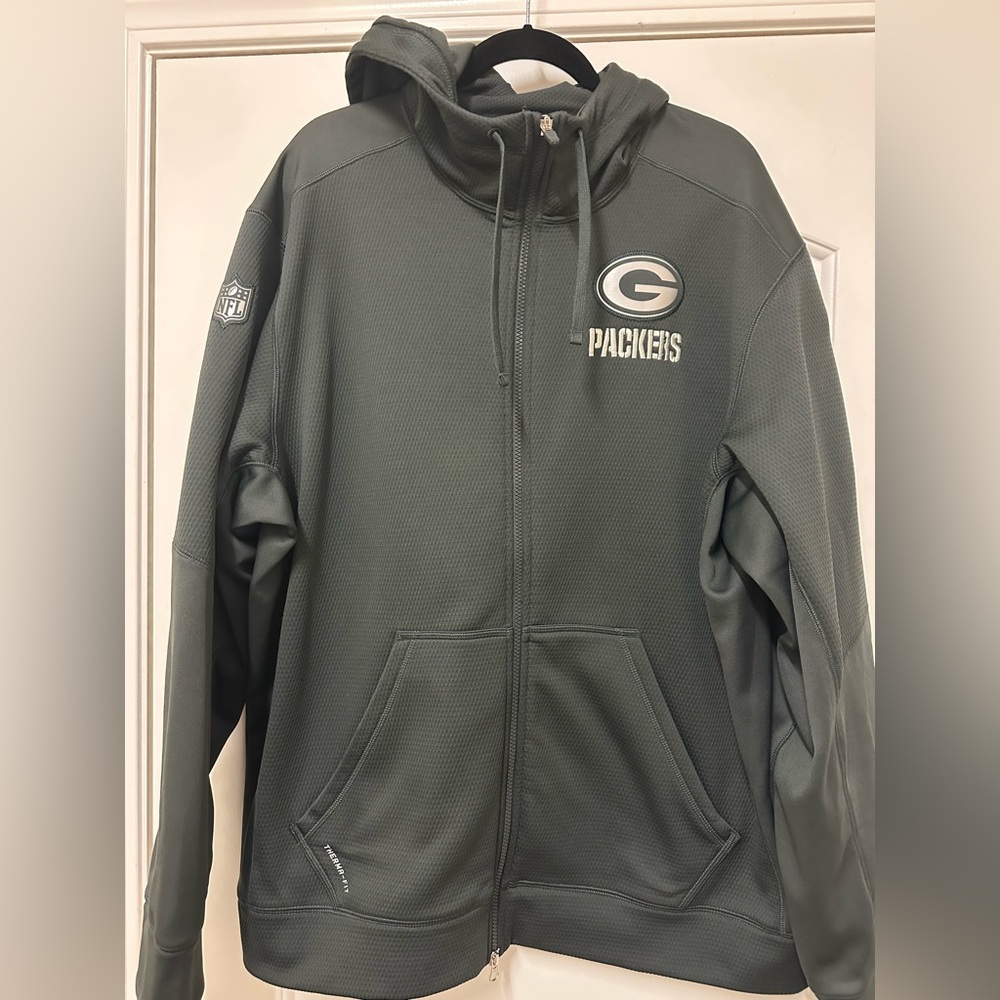 NFL official Nike GB Packer zip up